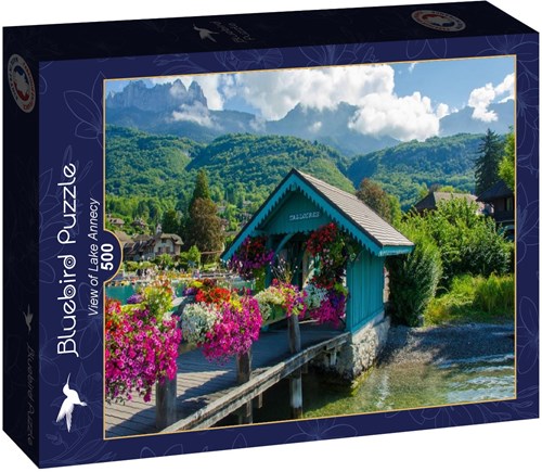 Bluebird Puzzle Lake Annecy 500 Teile Puzzle Landschaft-2