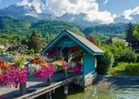 Bluebird Puzzle Lake Annecy 500 Teile Puzzle Landschaft