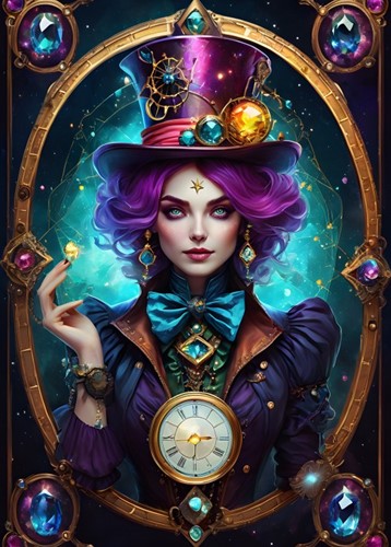 Bluebird Puzzle Violet - Steampunk Collection - 500 Teile