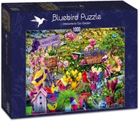 Bluebird Puzzle Garten-Puzzle Welcome to Our Garden - 1000 Teile Blumen-2
