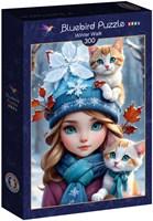 Bluebird Puzzle Puzzle Winter Walk - 300 Teile Puzzle-2
