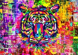 Bluebird Puzzle Jigsaw Wonderful Tiger - 1000 Teile Puzzle