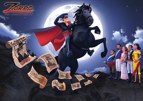 Bluebird Puzzle Zorro - 500 Teile