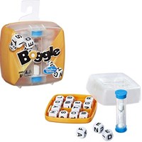 Hasbro Boggle Classic Wortspiel Reisespiel für Kinder und Erwachsene