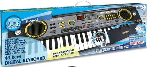 BONTEMPI DIGITAL KEYBOARD WITH 49 MIDI SIZE KEYS