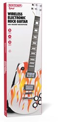 BONTEMPI-DRAADLOZE ELEKTRISCHE GITAAR GIBSON-MODEL MET HEADSET