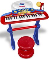 Bontempi Keyboard Spielzeug elektronisch mit 37 Tasten und Mikrofon-2