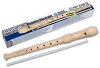 Bontempi Blockflöte Holz Barock für Kinder und Anfänger Musikspielzeug