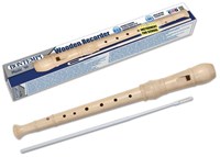 Bontempi Holzblockflöte - deutsche Griffweise - Musikinstrument für Kinder