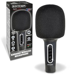 Bontempi Karaoke kabelloses Mikrofon mit Lautsprecher und Stimmverzerrer