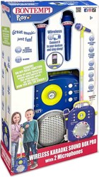 Bontempi Karaoke Spielzeug Sound Box mit 2 Mikrofonen - Musikset
