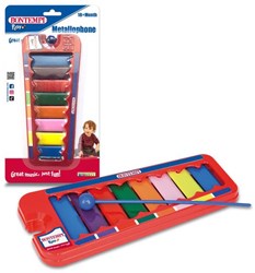 Bontempi Xylophon Spielzeug 8 Töne buntes Musikinstrument für Kinder