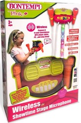 Bontempi kabelloses Mikrofon Spielzeug - buntes Bühnenzubehör