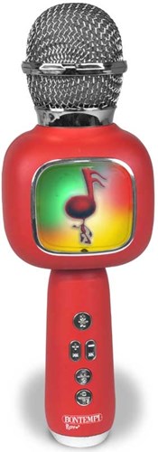 Bontempi Karaoke Mikrofon kabellos - Lautsprecher für Duett singen-2