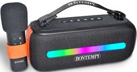 Bontempi kabelloser Lautsprecher Spielzeug mit Mikrofon und RGB Beleuchtung-2