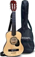BONTEMPI WOODEN GUITAR 75 CM WITH SHOULDER STRAP AND CARRY-B-2