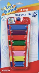 Bontempi Xylophon Spielzeug 8 Töne buntes Musikinstrument für Kinder
