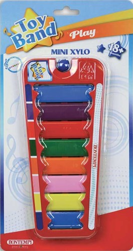 Bontempi Xylophon Spielzeug 8 Töne buntes Musikinstrument für Kinder