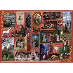 Gibsons Puzzle Charles Dickens 1000 Teile Puzzle Erwachsene