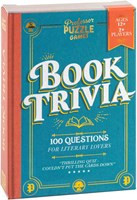 Professor Puzzle Quizspiel Bücher - Buchtrivia Kartenspiel 50 Karten