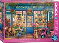 Eurographics Puzzle Bücher und Kaffee - Gary Walton - 1000 Teile-2