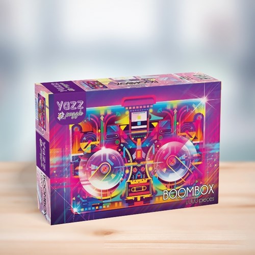 Yazz Puzzle Boombox - Musik Motiv 1000 Teile Jigsaw Puzzle-2