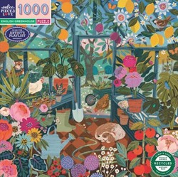 eeBoo Puzzle English Greenhouse - 1000 Teile FSC Karton