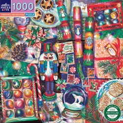 eeBoo Puzzle Weihnachtsdekoration - 1000 Teile - Lernspiel