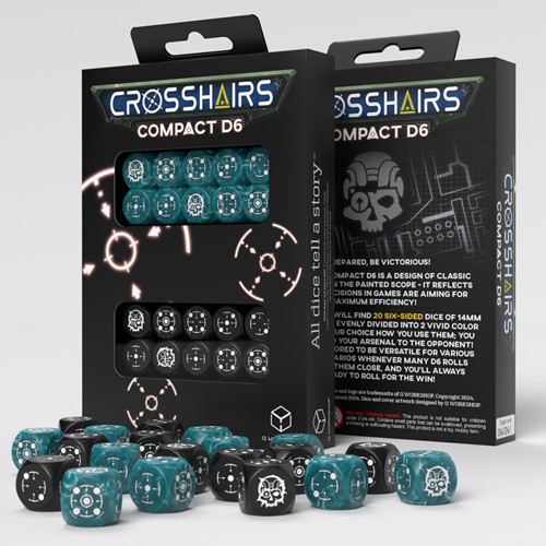Q-Workshop Crosshairs Compact D6 - Stormy & Black (20)