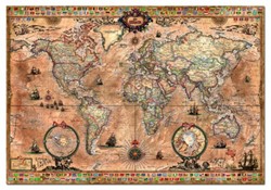 Educa Antique World Map (1000)
