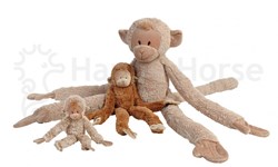 Happy Horse Kuscheltier Affe hängend 85cm - beige Plüsch Affe