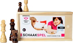Longfield Games Schachfiguren Königshöhe 77 mm