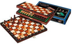 Philos Reis Schachkassette Feld 30 mm, Königshöhe 48 mm magnetisch