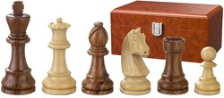 Philos 2188 - Schachfiguren Artus, Königshöhe 95 mm, doppelt gewichtet, in Figurenbox