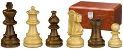 Philos Napoleon Schachfiguren König Höhe 65 mm