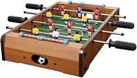 Philos Tischfußball Tischspiel Mini Kicker für Kinder und Erwachsene