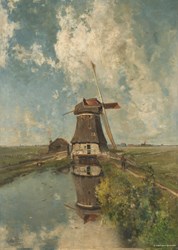 Puzzelman Eine Mühle - Paul Gabriël (Rijksmuseum) (1000)