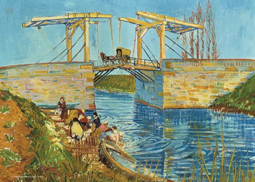 Puzzelman Brücke in Arles - Vincent van Gogh (Kröller Müller Museum) (1000)