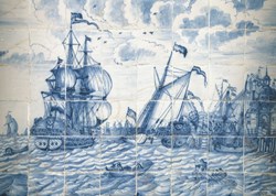 Puzzelman Fliesentableau mit Schiff (Rijksmuseum) (1000)