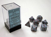 Chessex Air Gesprenkelte Polywürfel Set 7 Stück