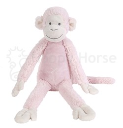 Happy Horse Kuscheltier Affe Mickey rosa - 32 cm Plüsch Stofftier