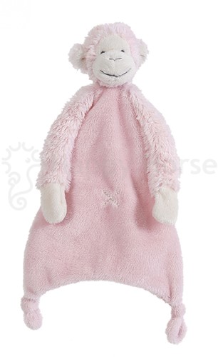 Happy Horse Affe Mickey Rosa Schnuffeltuch