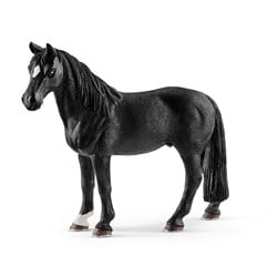 Schleich Farm World Tennessee Walker Hengst Spielzeugpferd schwarz