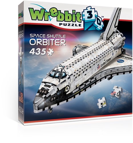 Wrebbit Puzzles Space Shuttle - Orbiter 3D-Puzzle