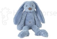 Happy Horse Kuscheltier Kaninchen Richie dunkelblau klein - 28 cm Plüsch