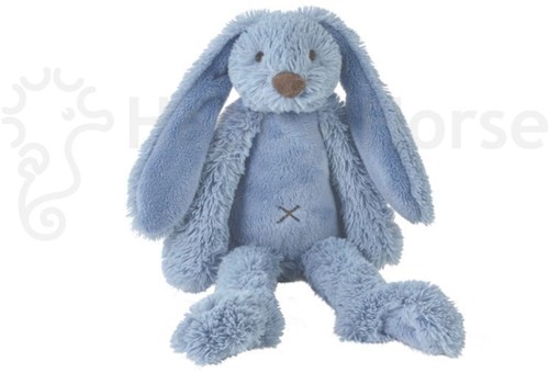 Happy Horse Kuscheltier Kaninchen Richie dunkelblau klein - 28 cm Plüsch