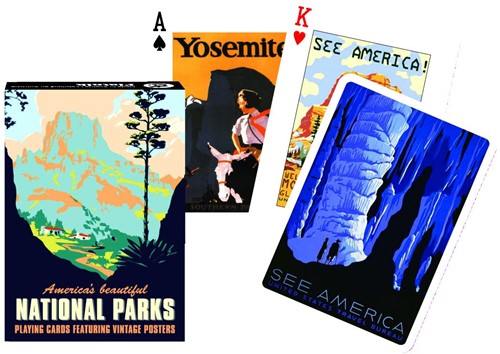 Piatnik National Parks Spielkarten - Einzeldeck