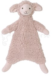 Happy Horse Schmusetuch Schaf Peach Lamb Lotus - 23 cm Baby Geschenk