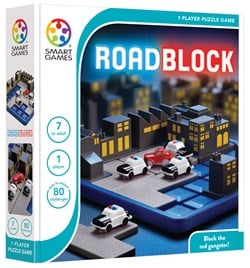 Smart Games RoadBlock - Denkspiel mit 80 Herausforderungen für Kinder und Erwachsene