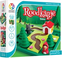 Smart Games Logikspiel Rotkäppchen Deluxe - Lernspiel Kinder 48 Aufgaben